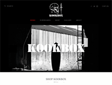 Tablet Screenshot of kookboxx.com